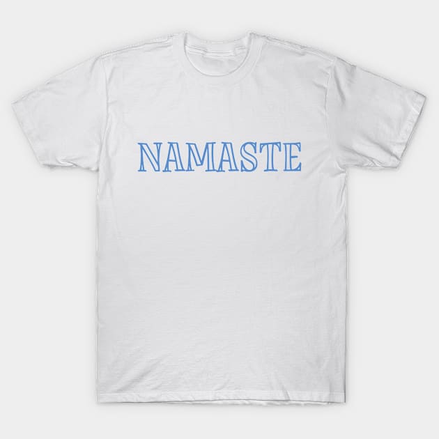 Namaste Yoga T-Shirt by TomiTee